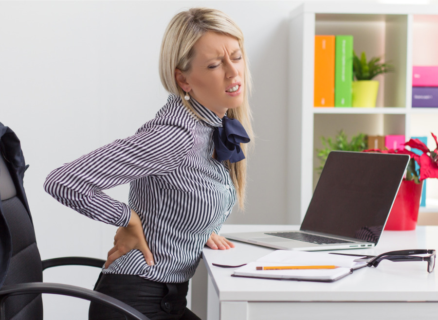 Does Sitting at Your Desk All Day Cause Back Pain? Here Are Some Things to Help You Feel Healthier Again