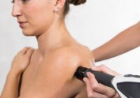 A patient treated for Calcific Tendonitis with Shockwave Therapy